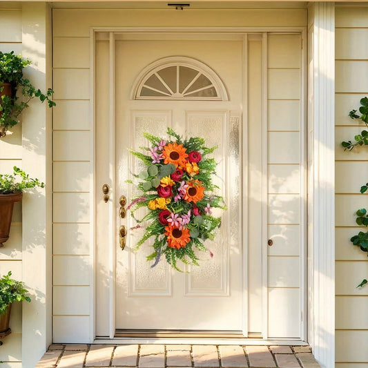 Spring Swag Wreath Decor