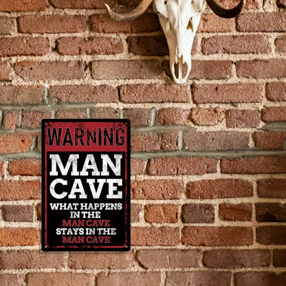 Mancave Metal Art Wall Art Decor