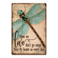 Dragonfly Metal Wall Art Decor