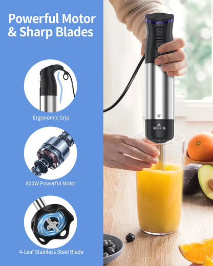 Electric Immersion Handheld Blender