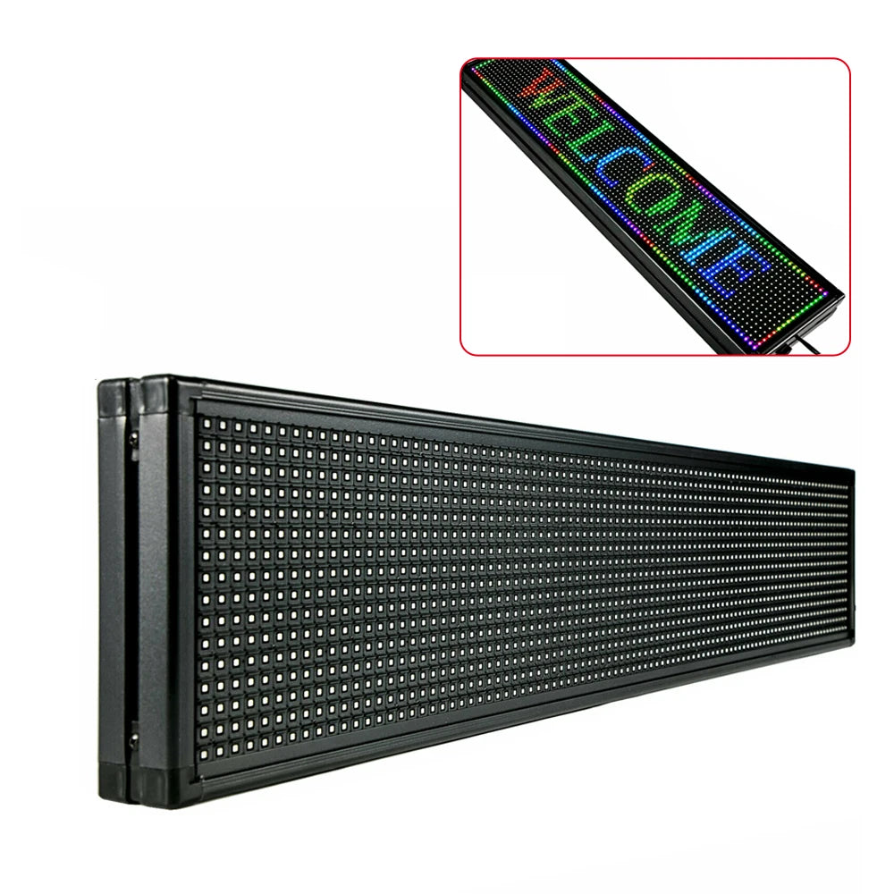 LED Seven Color Sign Decor