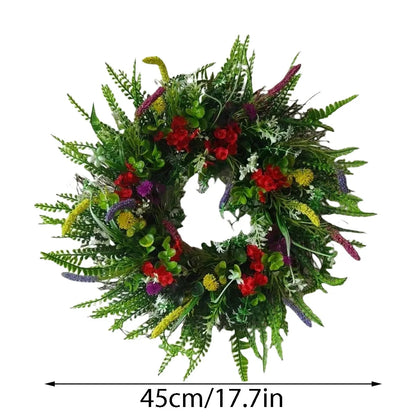 Wildflower Wreath Decor
