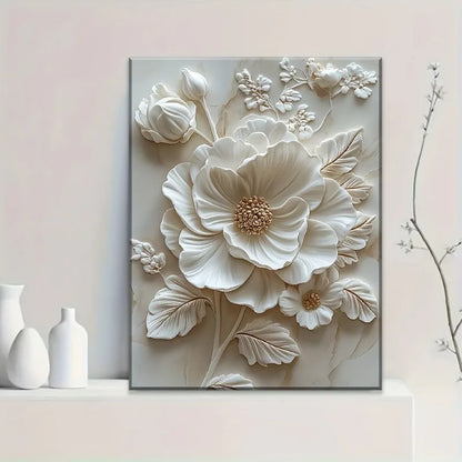 White Flower Canvas Print